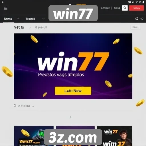 Prêmios e bônus disponíveis no Win77
