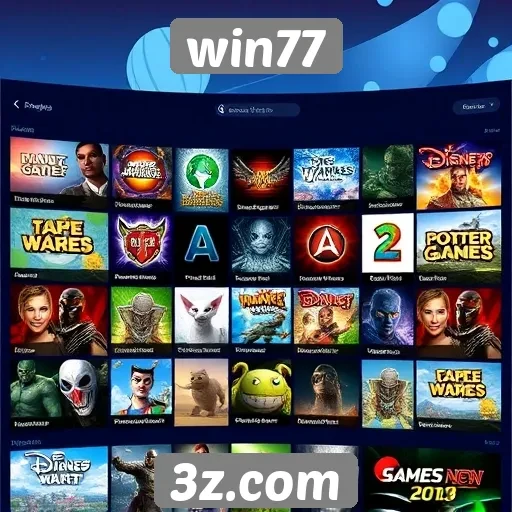 plataforma win77 se destaca pela variedade de jogos